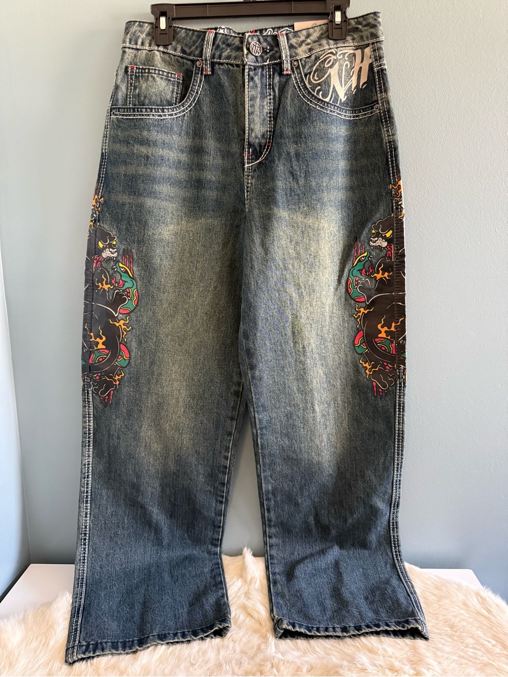 Ninth Hall Women’s Idle Envy Cougar Snake Jeans